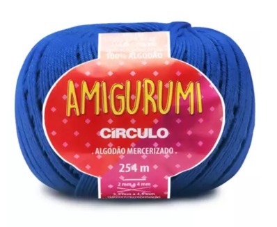 LINHA AMIGURUMI AZUL